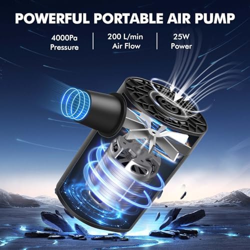 AKSOUL Cordless Air Pump for Inflatables