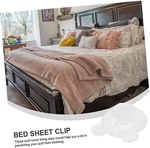 ABOOFAN 16pc Duvet Clips for Comforter Bed Sheet Holder