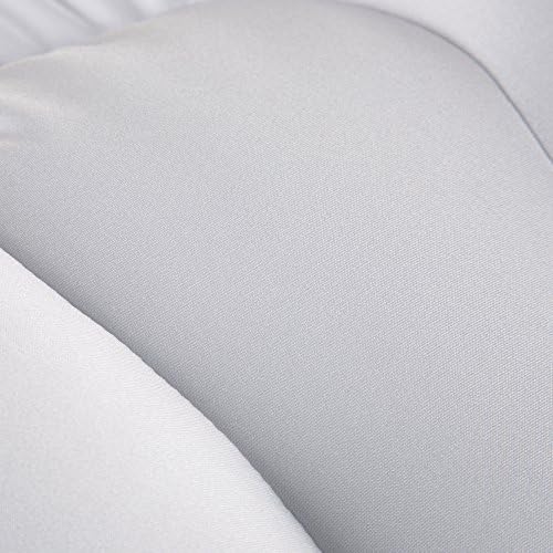 Remedy White Microbead Pillow for Sleep and Travel