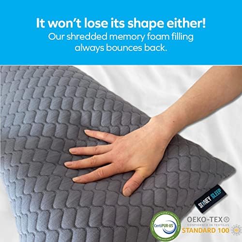 Sidney Sleep Pillow for Side and Back Sleepers - Adjustable and Customizable