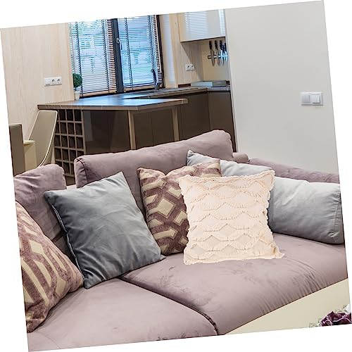 Supple Throw Pillow Cover for Sofa and Bed Use