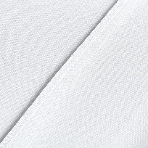 FreshCulture White Pillowcases Queen Size 12 Pack - Soft Microfiber