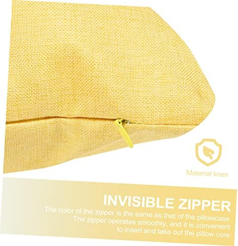 ERINGOGO Linen Waterproof Throw Pillow Cover for Home and Garden