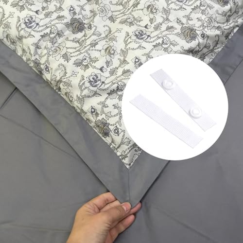 KIBBEH 8 Pack Duvet Snap Clips for Secure Fastening
