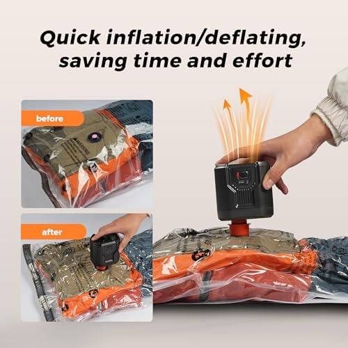 FLEXTAILGEAR 5KPa Air Mattress Pump with 5 Nozzles 1