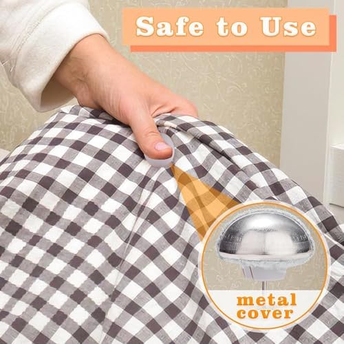 20Pcs Duvet Clips for Covers Quilts Curtains
