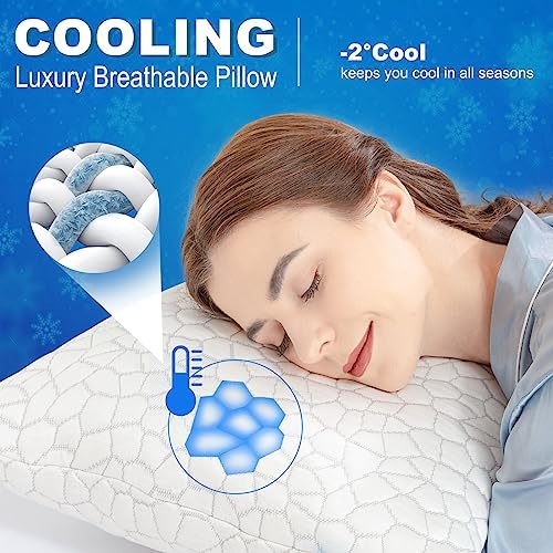 SUPA MODERN Body Pillow with Cooling Gel and Washable Cover