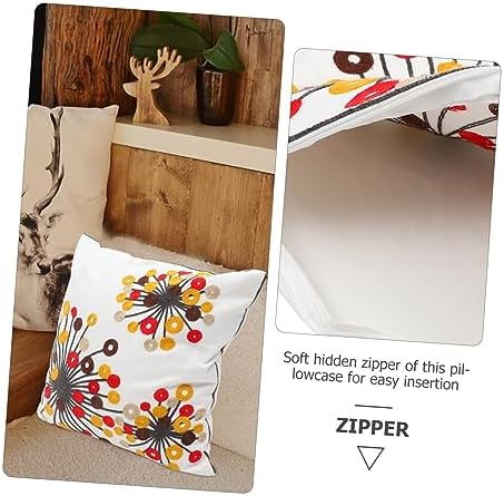 ABOOFAN 2pcs Canvas Throw Pillow Covers for Home Decor