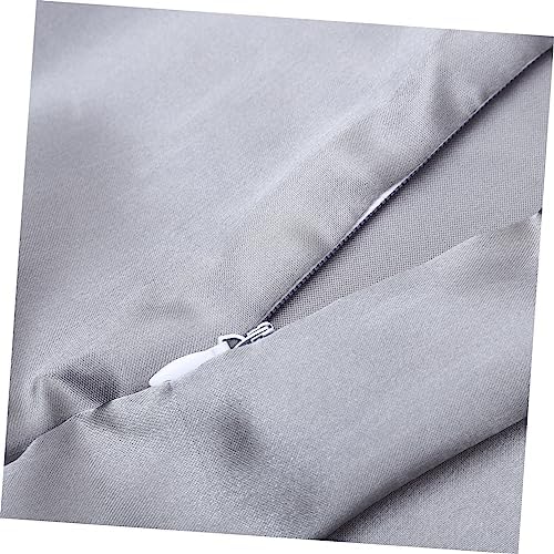 STOBAZA 2pcs Zipper Design Pillowcases