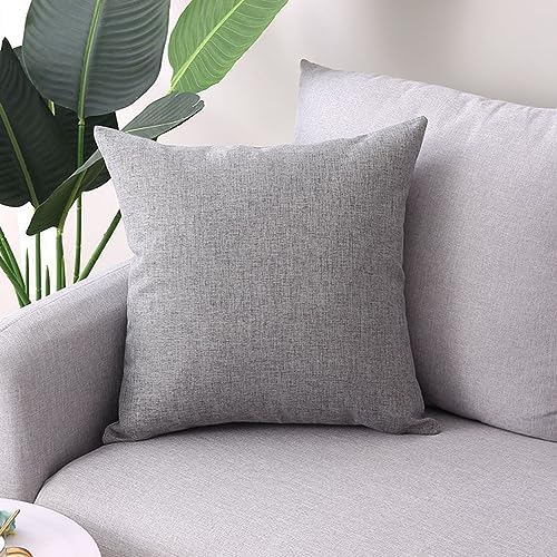 Amosfun 3PCS Linen Pillow Covers for Home Outdoor Use 1