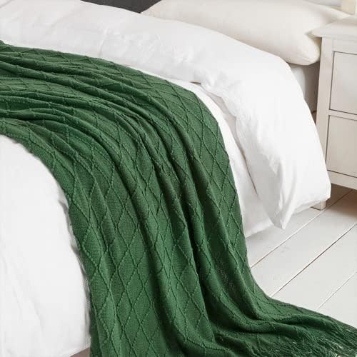 BOURINA Green Throw Blanket 50x60 Inches 1