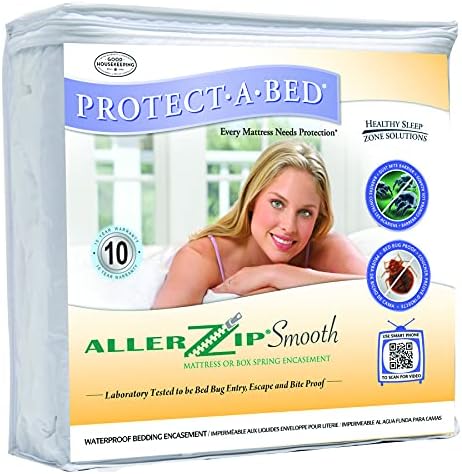 Protect-A-Bed AllerZip Smooth Mattress Protector Twin XL 1