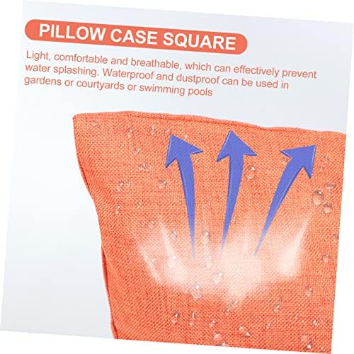 Waterproof Breathable Linen Throw Pillow Cover for Home Decor