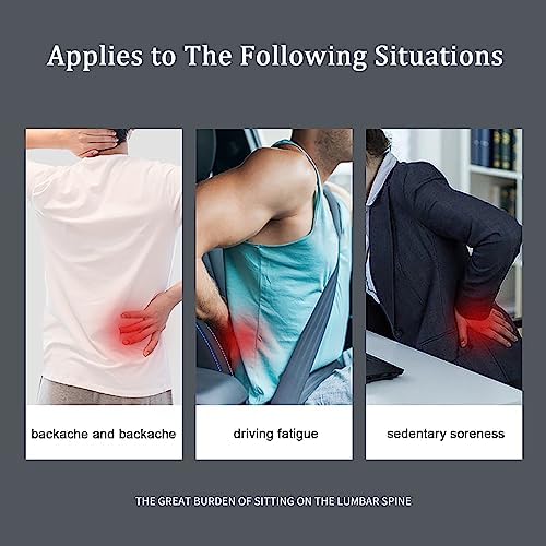 Ochine Lumbar Support Pillow with Breathable Mesh