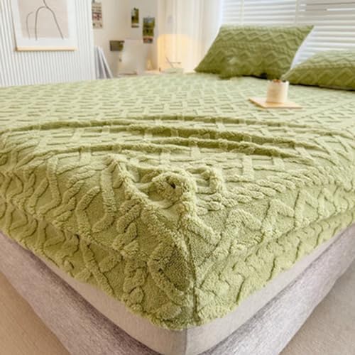 Lyvara Luxury Velvet Mattress Cover Queen Size