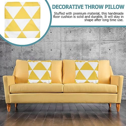 HONMEET Geometric Pillow Case for Couch and Car