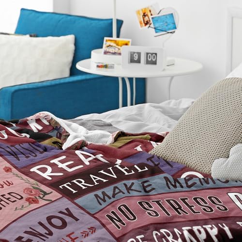 Spwasplo Retirement Gift for Woman 60x50 Flannel Throw