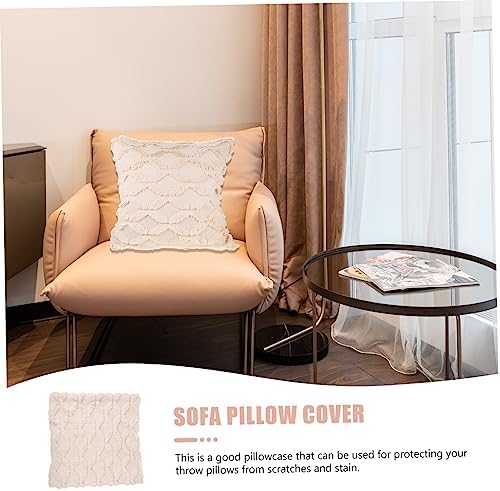 Supple Throw Pillow Cover for Sofa and Bed Use