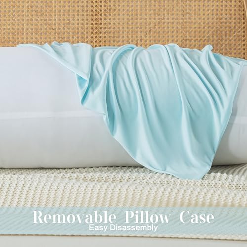 WhatsBedding Memory Foam Body Pillow with Cooling Cover