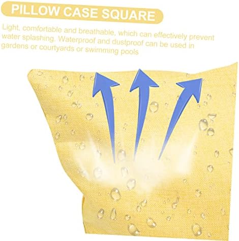 ERINGOGO Linen Waterproof Throw Pillow Cover for Home and Garden