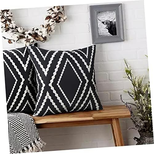 Zerodeko Geometric Plush Pillow Cover