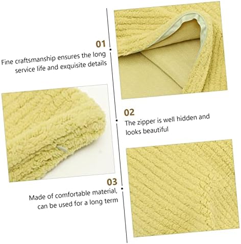 PRETYZOOM 2PCS Plush Corn Cob Throw Pillow Covers