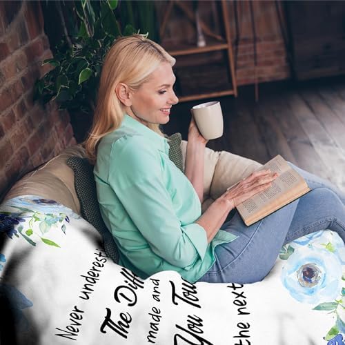 Okentiso Retirement Fleece Throw Blanket 50x60 1