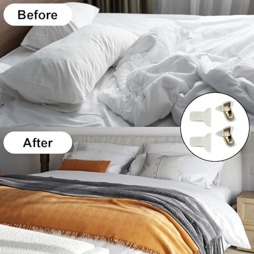 8 Pack Durable Duvet Clips for Bedding