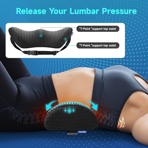 Niceeday Lumbar Support Pillow for Office Chair and Car