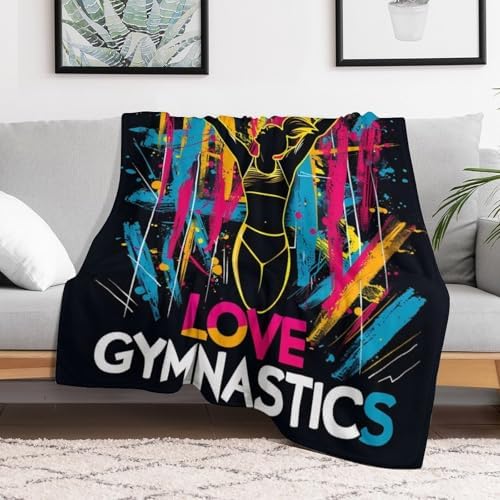 Begarm Gymnastics Throw Blanket for Girls and Kids 1