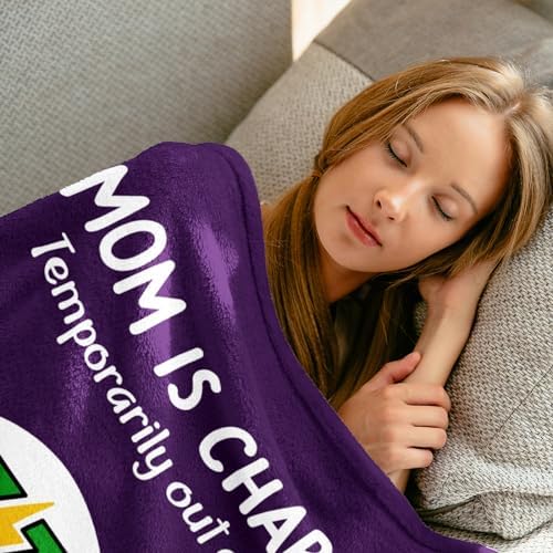 Funny Soft Mom Charging Blanket for Gifts