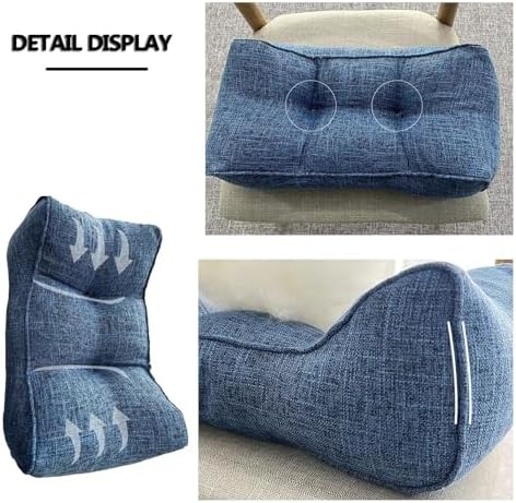 SPeesy Lumbar Support Pillow for Car and Office Chair Orange