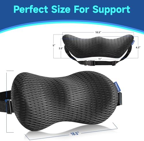 Niceeday Lumbar Support Pillow for Office Chair and Car
