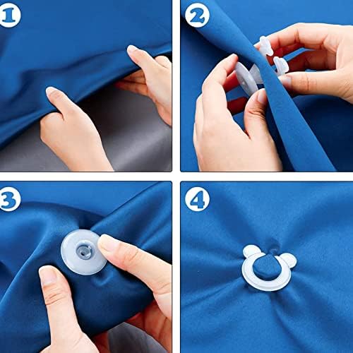 20 Sets Quilt Clips for Duvet Cover Fixing