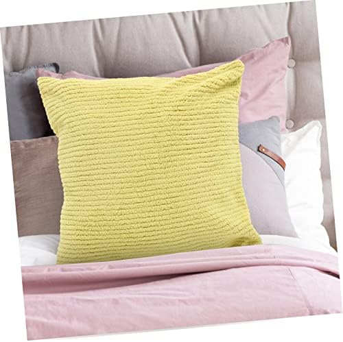 2pcs2 Soft Square Throw Pillow Covers for Sofa