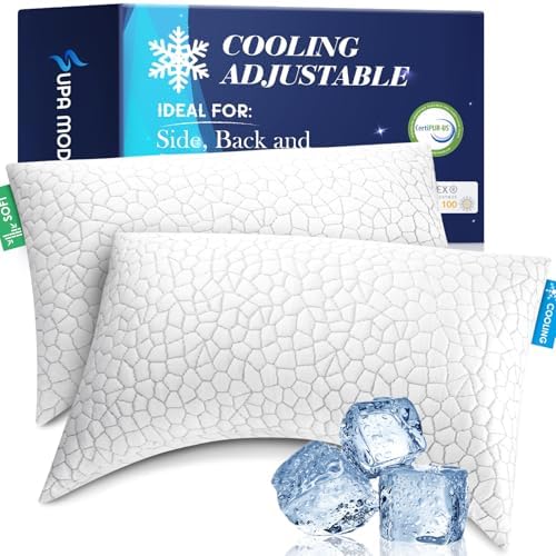 SUPA MODERN Cooling Pillows for Side Sleepers 2 Pack