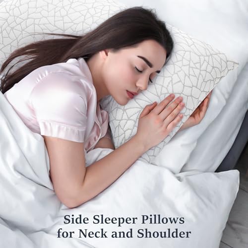 COZSINOOR Queen Size Side Sleeper Pillows Set of 2 1