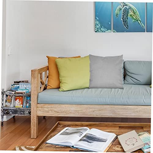 MAGICLULU 2pcs Pillow Cover Outdoor Sofa Protector Stain-Resistant