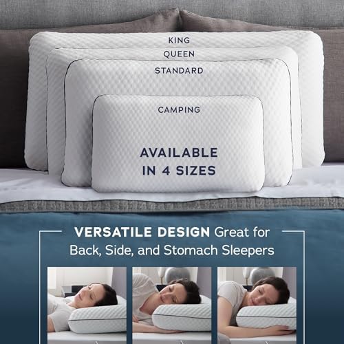 WEEKENDER Gel Memory Foam Pillow 2-Pack