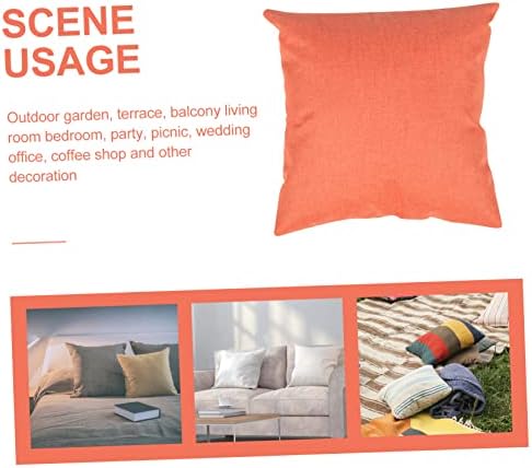 Waterproof Breathable Linen Throw Pillow Cover for Home Decor