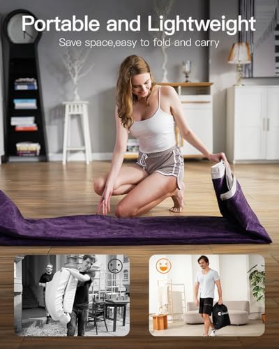 CHILLSUN Queen Air Mattress with Built in Pump