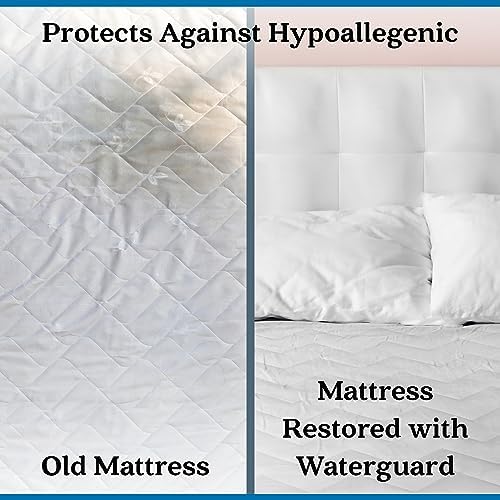 Waterguard Quilted Cotton Mattress Pad Full XL