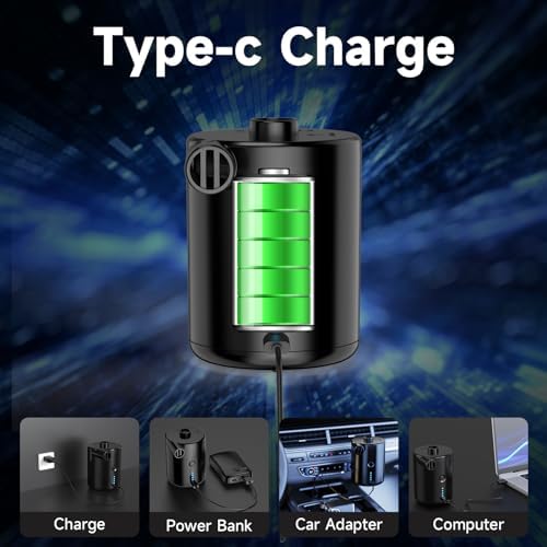 TECHSHARE Air Pump for Air Mattress and Inflatables 1