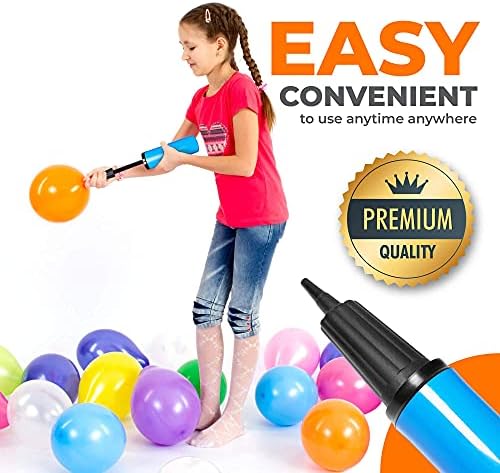 Hand Air Pump for Balloons - 9 Portable Inflatable Pump