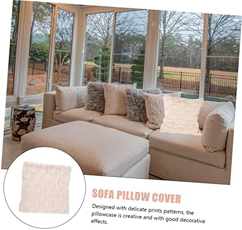 Cabilock Plush Throw Pillow Protector 18x18 Fleece