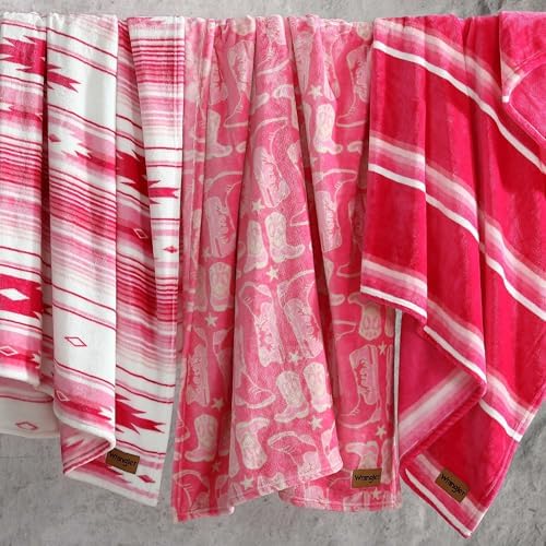 Wrangler Throw Blanket - Cozy Western Style