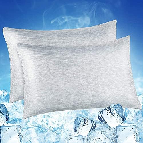 LUXEAR Cooling Pillow Cases 2 Pack
