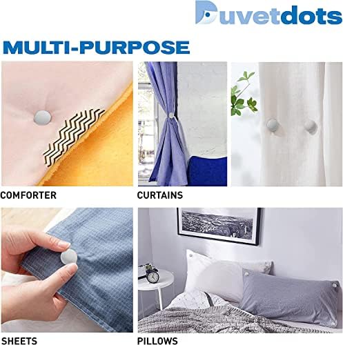 Duvetdots Keyless Duvet Clips - Pack of 8