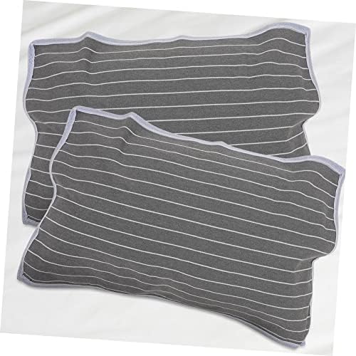 Alipis 2pcs Zip Pillow Protectors Breathable Reusable Bed Decor