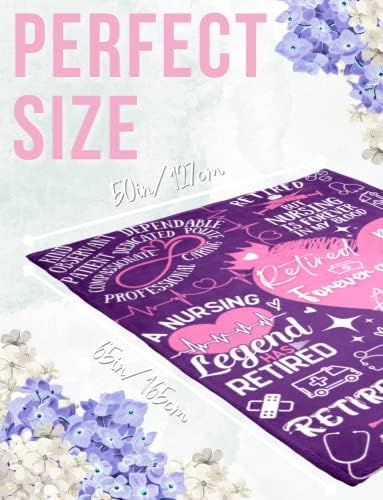 InnoBeta Retired Nurse Throw Blanket - 50 x 65
